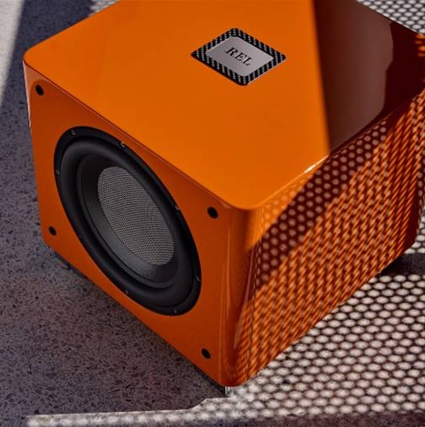 Special Edition REL Acoustics T9x orange