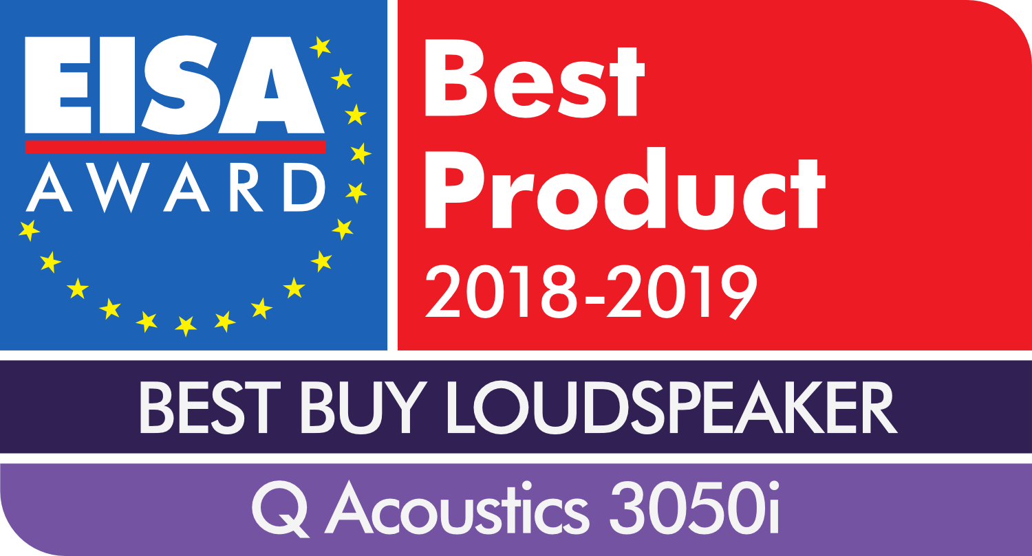 Ocenění EISA pro      Q Acoustics 3050i