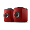 Kef LS50 II Wireless + S2 stojany - červená