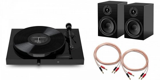 Pro-Ject JukeBox E1 HiFi Set - černá