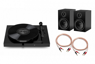 Pro-Ject JukeBox E1 HiFi Set - černá