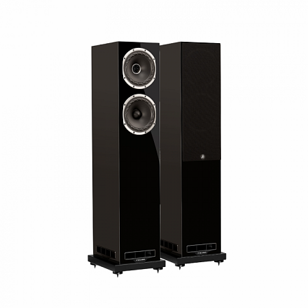 Fyne Audio F501S - černé piano