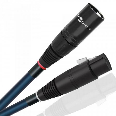 Wireworld Oasis 10, 2XLR-2XLR - 1m