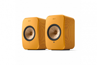 KEF LSX II - amber haze