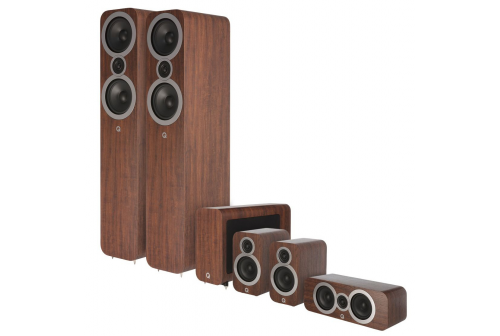 Q Acoustics 3050i Cinema Pack 5.1 - ořech Q Acoustics 3050i Cinema Pack 5.1 - ořech