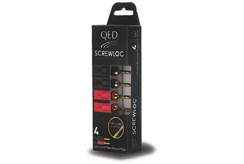 QED terminály Screwloc 4mm
