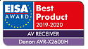 Denon AVR-X2600H EISA Award