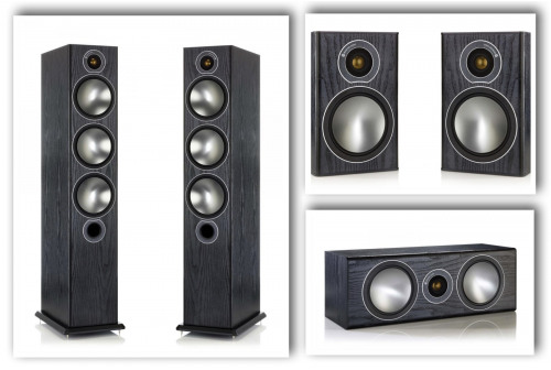MONITOR AUDIO BRONZE 6 SET 5.0 černá MONITOR AUDIO BRONZE 6 SET 5.0 černá