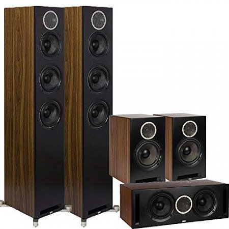 ELAC Debut Reference 5.0 DFR52 Tower System with DCR52, 2 DBR62