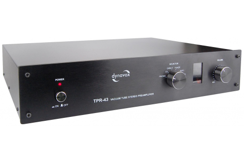 Dynavox TPR-43 phono předzesilovač - černá (výprodej)