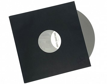 TESLA 12" LP Inner Sleeve black 80g 30ks