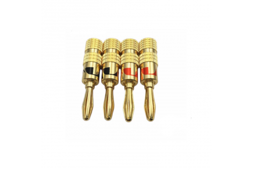 Nakamichi - Banana Plugs N0534 Gold