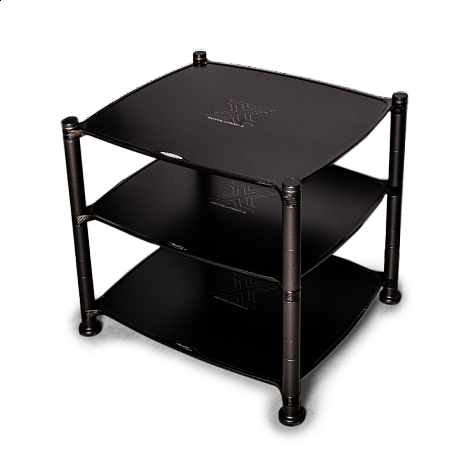 Bassocontinuo Aeon Light carbon - bottom shelf, black legs