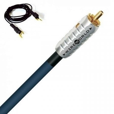 Wireworld Luna 8, 2RCA-2RCA s uzemněním -  kabel 1,5 m