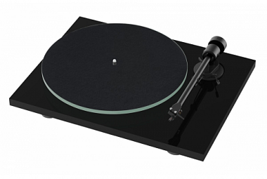 Pro-Ject T1 EVO PHONO + OM10 - piano černá