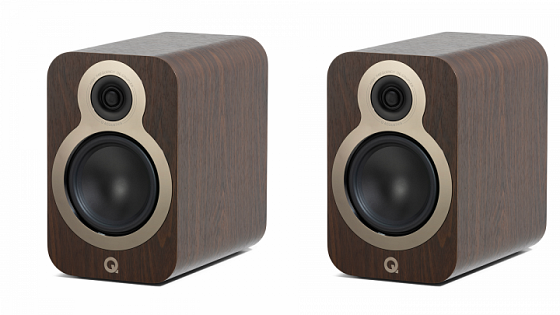 Q Acoustics 3020c - ořech