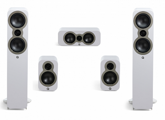 Q Acoustics 3050c set 5.0 - bílá