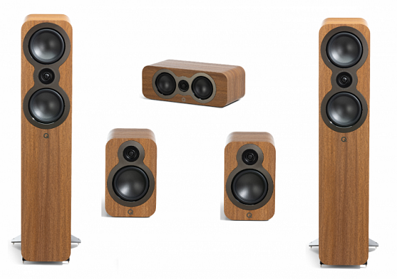 Q Acoustics 3050c set 5.0 - dub