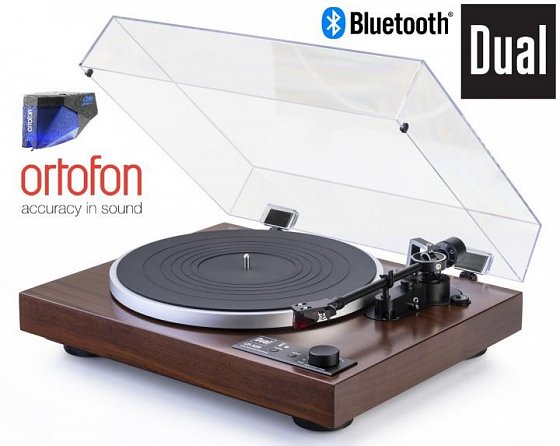 DUAL CS 529 - ořech + Ortofon 2M BLUE