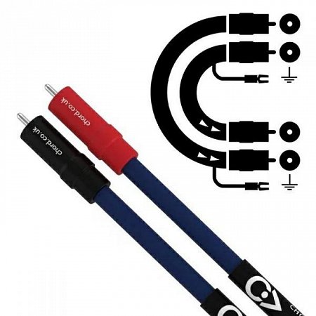 Chord Clearway RCA s uzemněním 1,2m