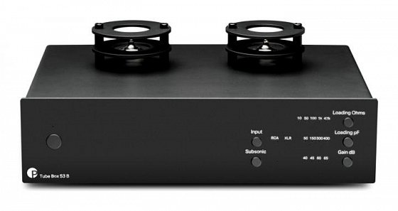 Pro-Ject Tube Box S3 B - černá