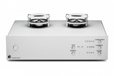 Pro-Ject Tube Box S3 B - stříbrná