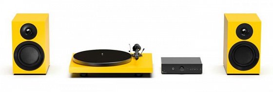Pro-Ject Colourful Audio System E - žlutá