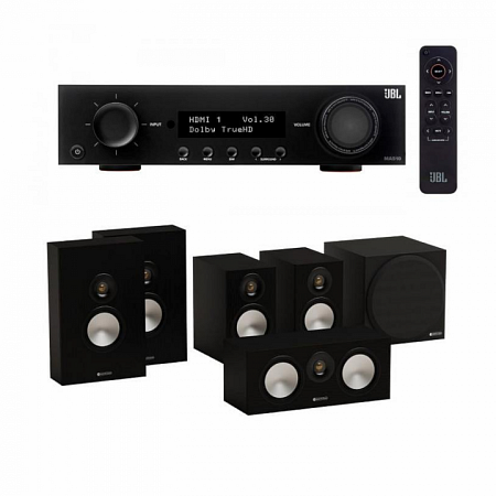 Monitor Audio Bronze 50 5.1 AV System + JBL MA510 - černá