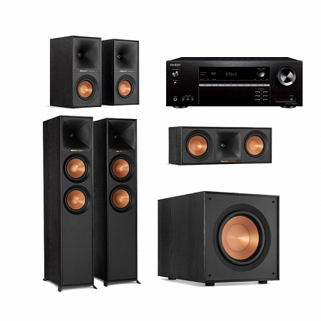 Klipsch R-600F HTS + R-101SW + Onkyo TX-NR5100