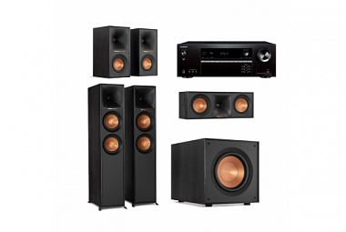 Klipsch R-600F HTS + R-101SW + Onkyo TX-NR5100