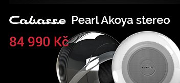 Cabasse Pearl Akoya stereo - černá